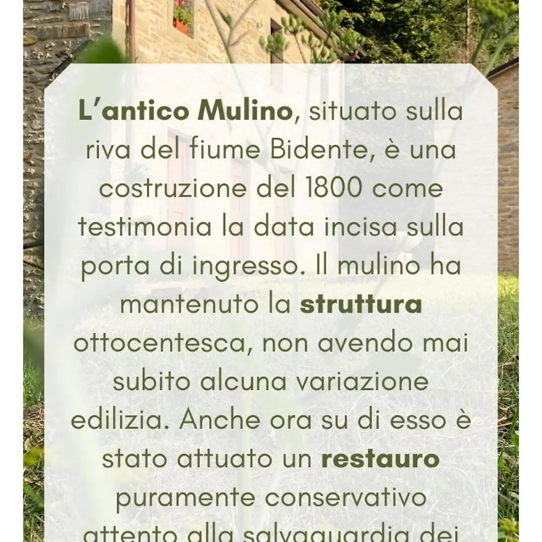 L'Antico Mulino Sul Fiume, Forli-Cesena Apartment Corniolo   Corniolo (Emilia-Romagna)